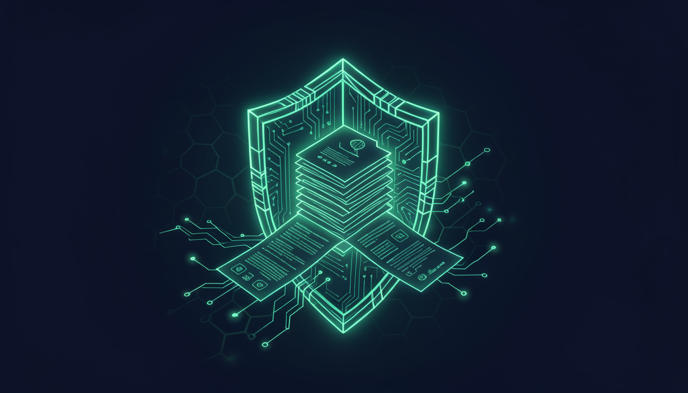 AI Shield fraud protection illustration